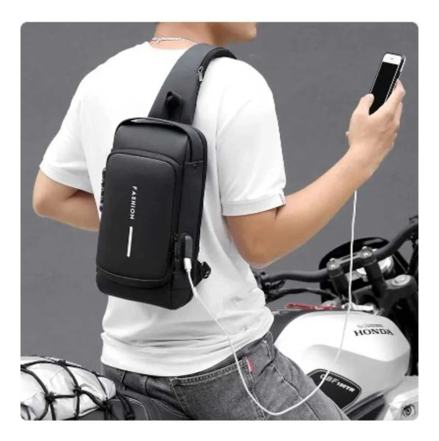 Bandolera Urbana Antirobo Impermeable