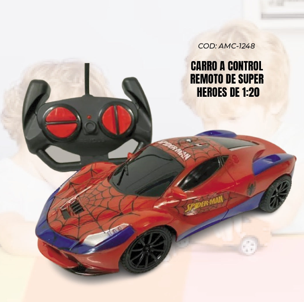 El Coche de Juguete de Spider-Man