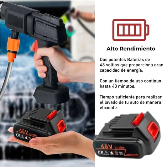 Hidro Lavadora 2 Baterías Inalámbrica