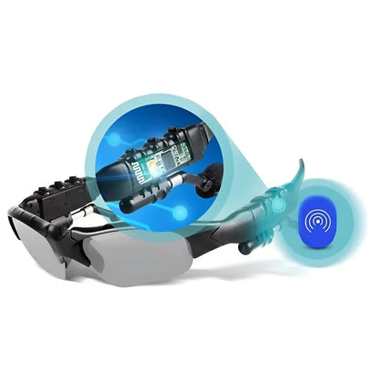 Gafas de Sol con Audífonos y Bluetooth